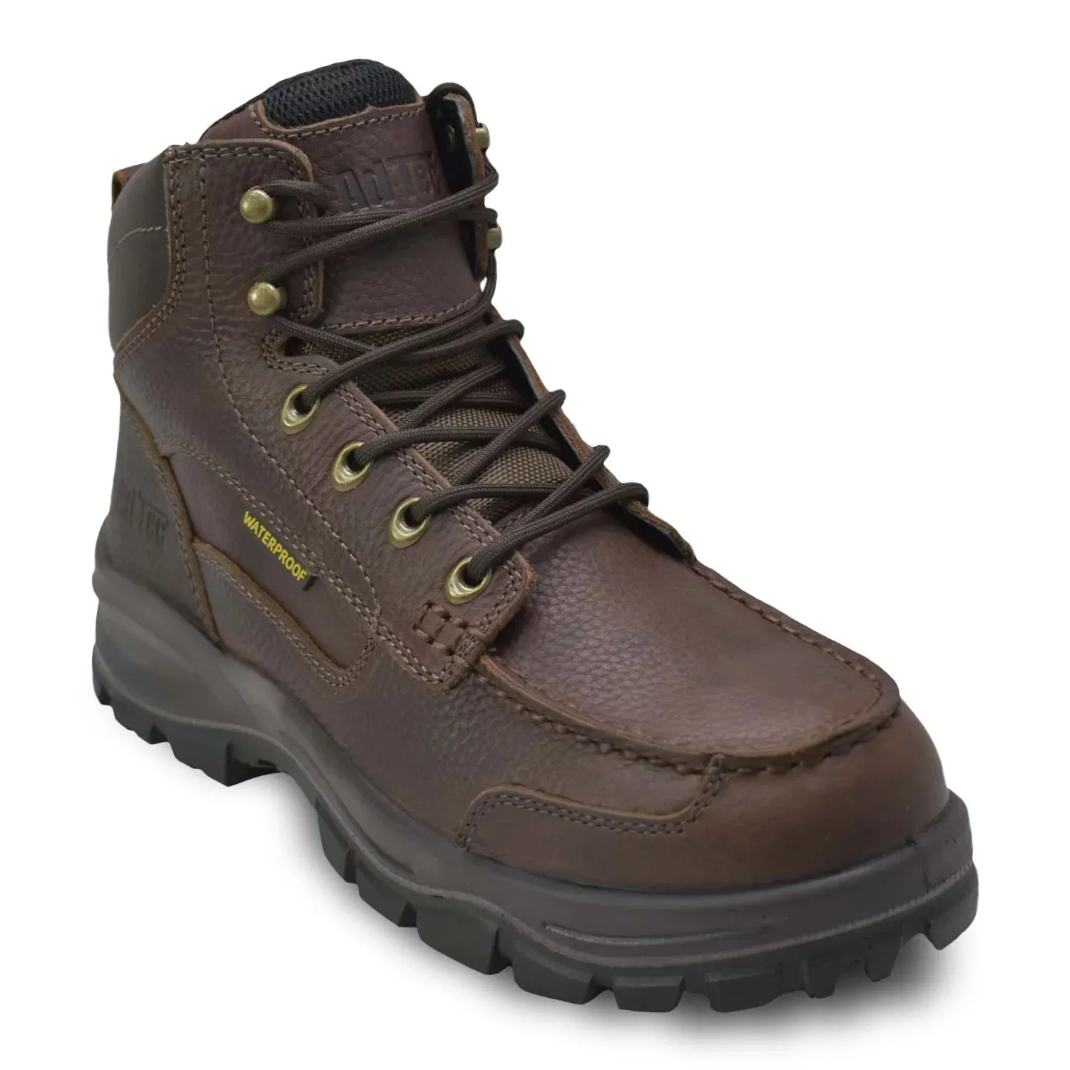 AdTec Men's Leather Waterproof Work Boots