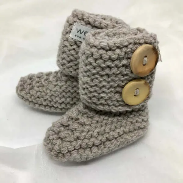 Chunky Knit Boots