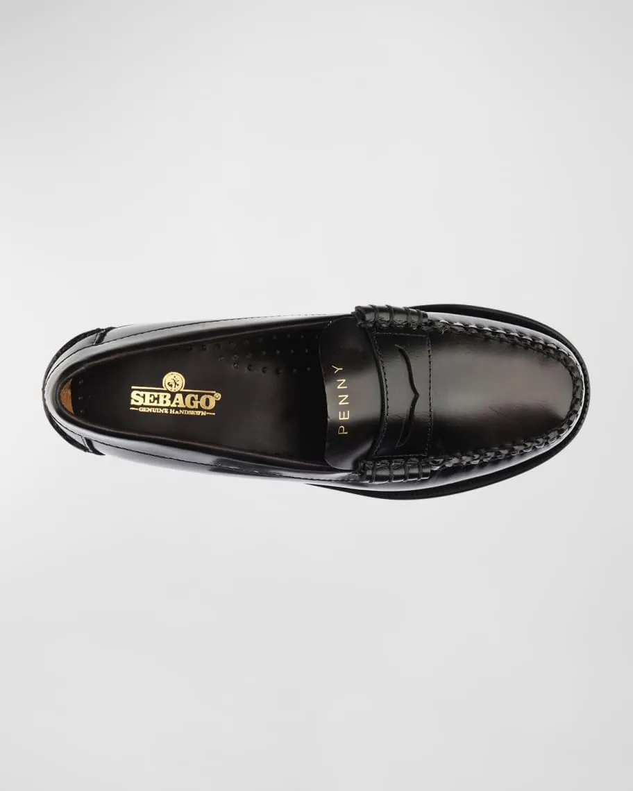 Dan Sebago Classic Leather Penny Loafers