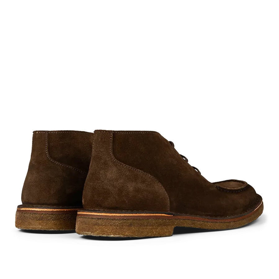 Dark Chestnut Suede Dukeflex Chukka Boots