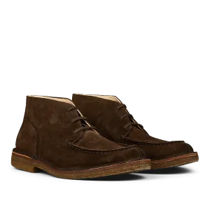 Dark Chestnut Suede Dukeflex Chukka Boots