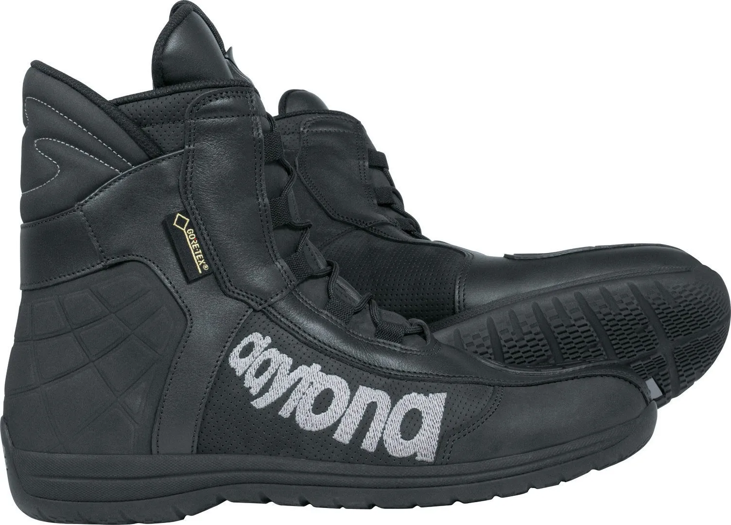 Daytona AC Dry GTX Gore-Tex Waterproof Motorcycle Boots, Black