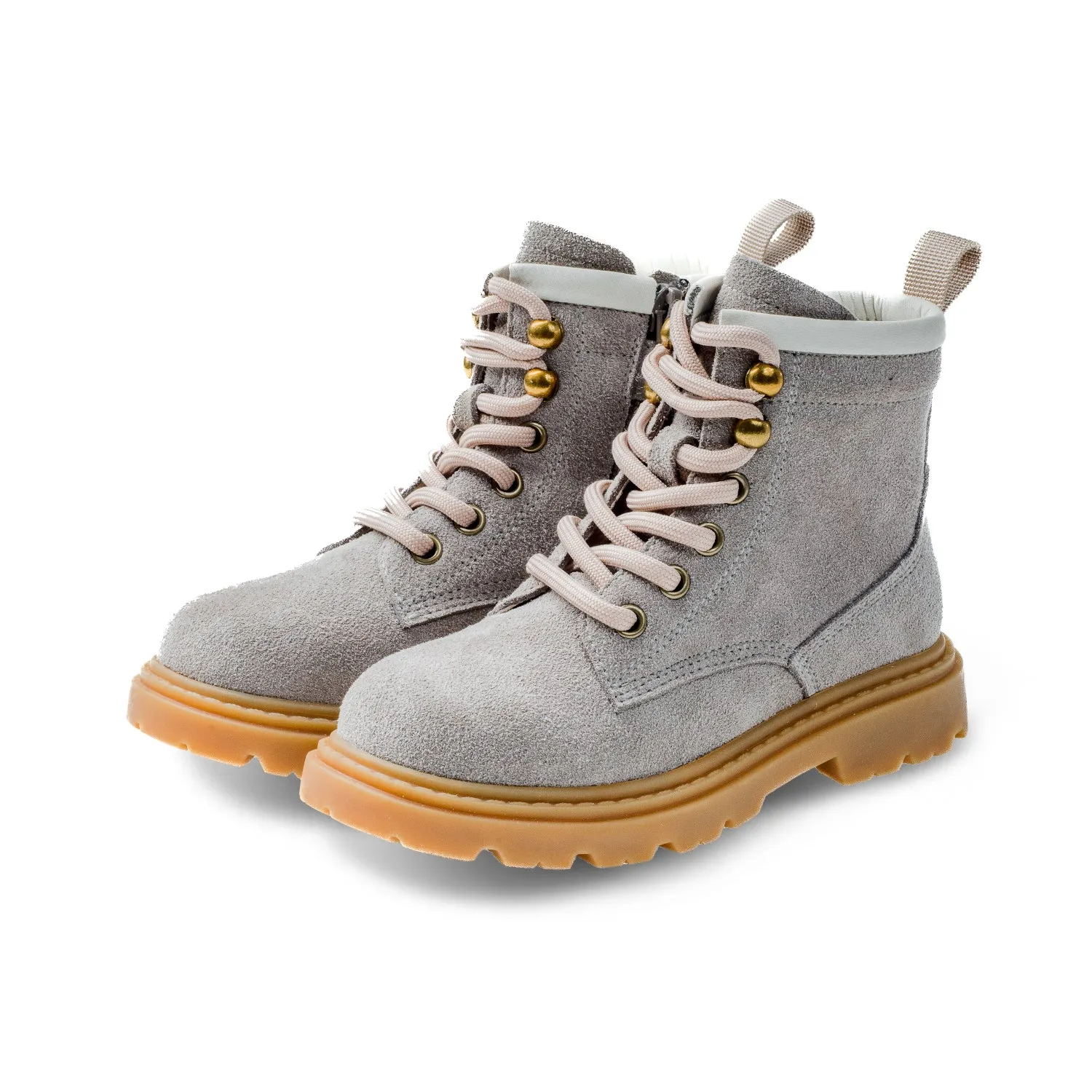 Derby Boots Grey