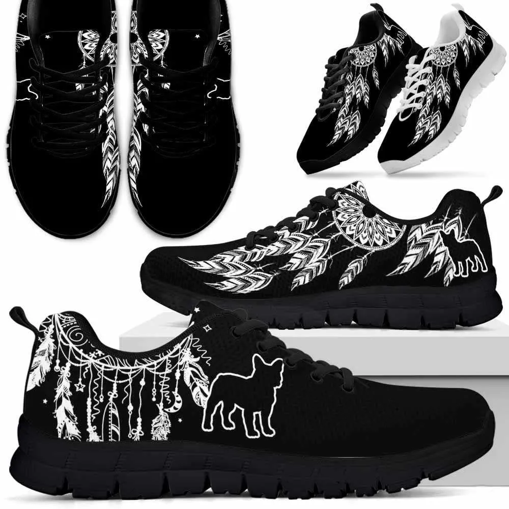 Frenchie Sneaker, Frenchie Dreamcatcher Sneakers Running Shoes Gift Women Men, Frenchie Shoes