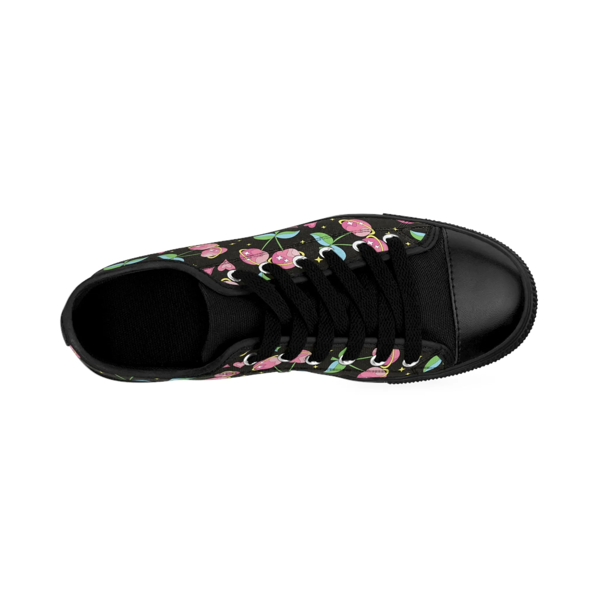 Groovy Space Planet Women's Sneakers