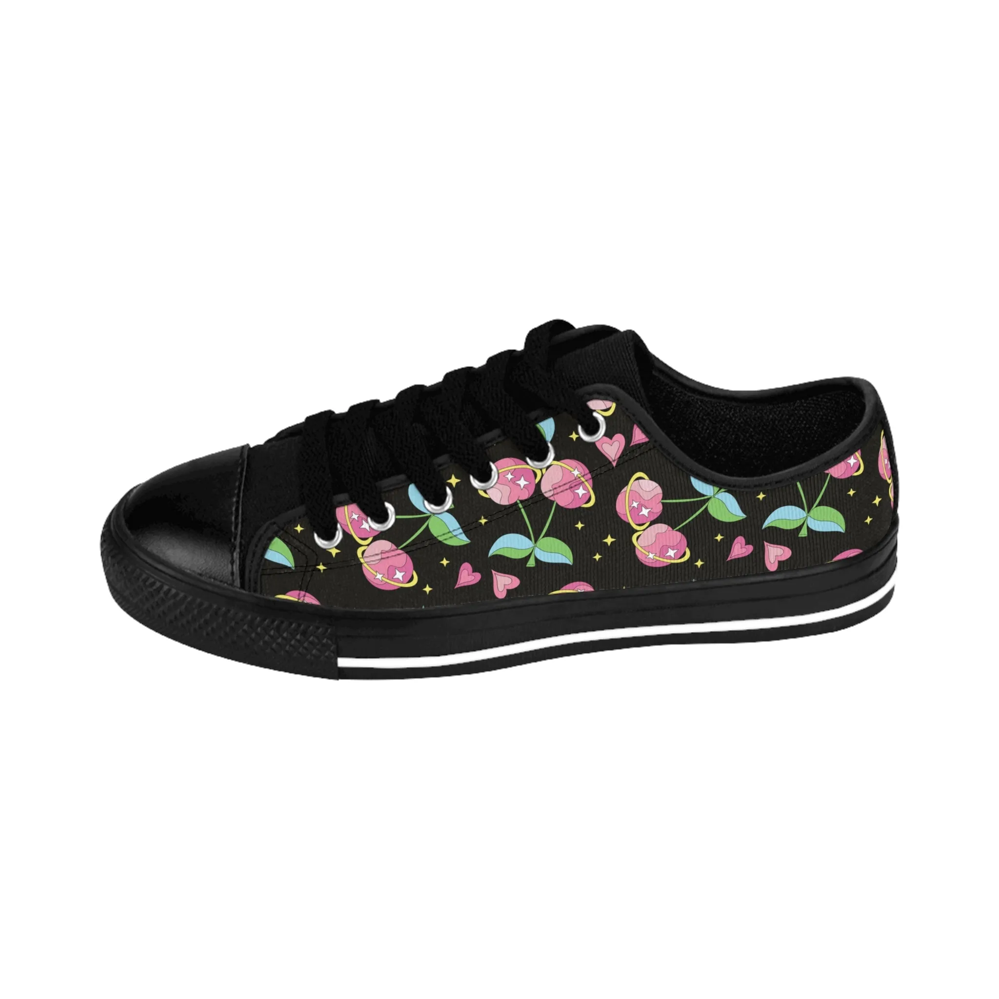 Groovy Space Planet Women's Sneakers