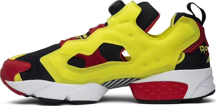 Instapump fury og retro 'citron' sneakers 2019 Reebok, yellow