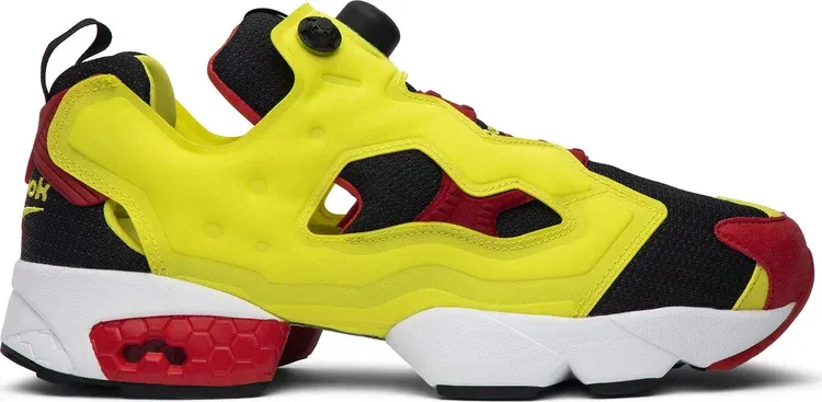 Instapump fury og retro 'citron' sneakers 2019 Reebok, yellow