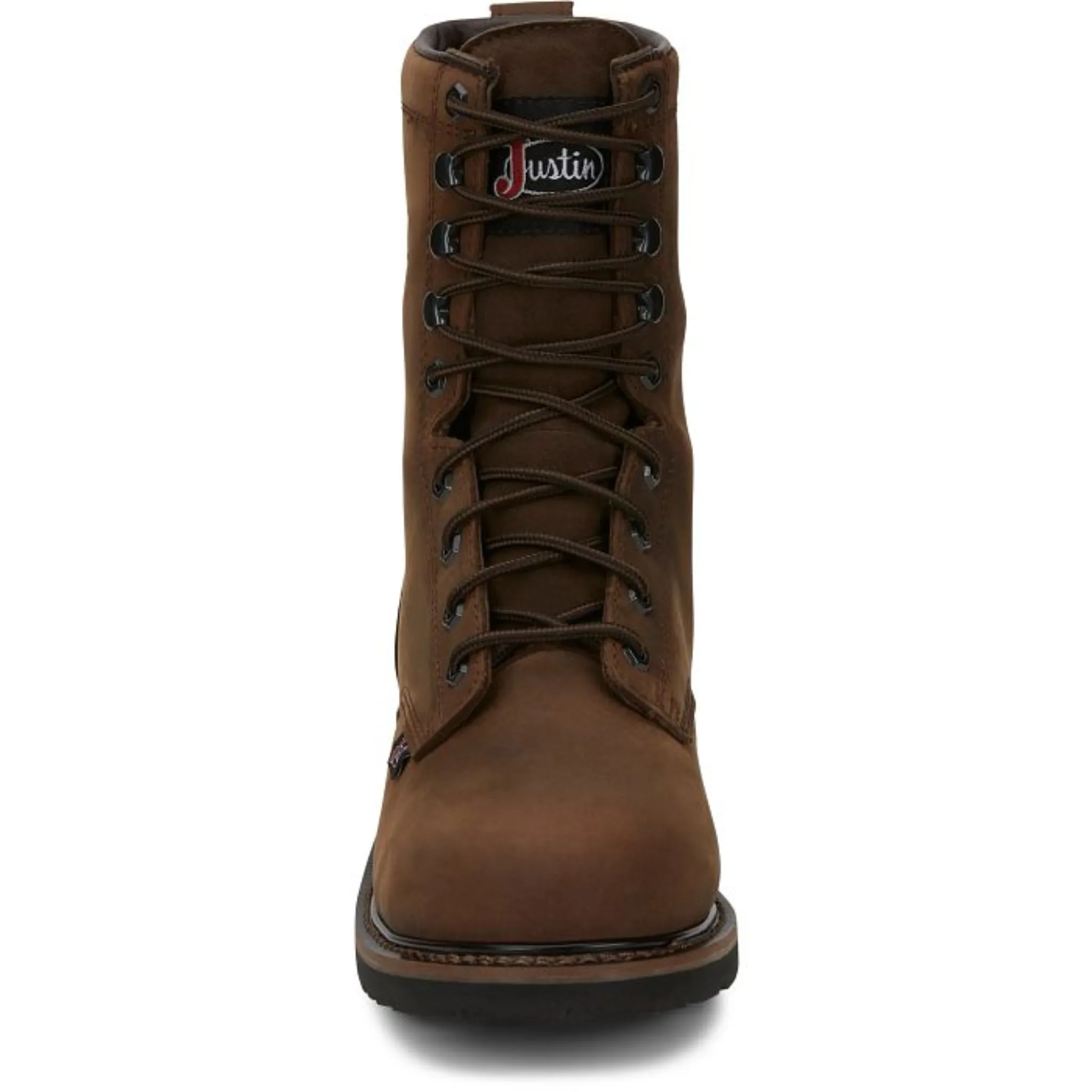 JUSTIN MEN'S DRYWALL WATERPROOF LACE UP 8 IN WORK BOOT - SE961