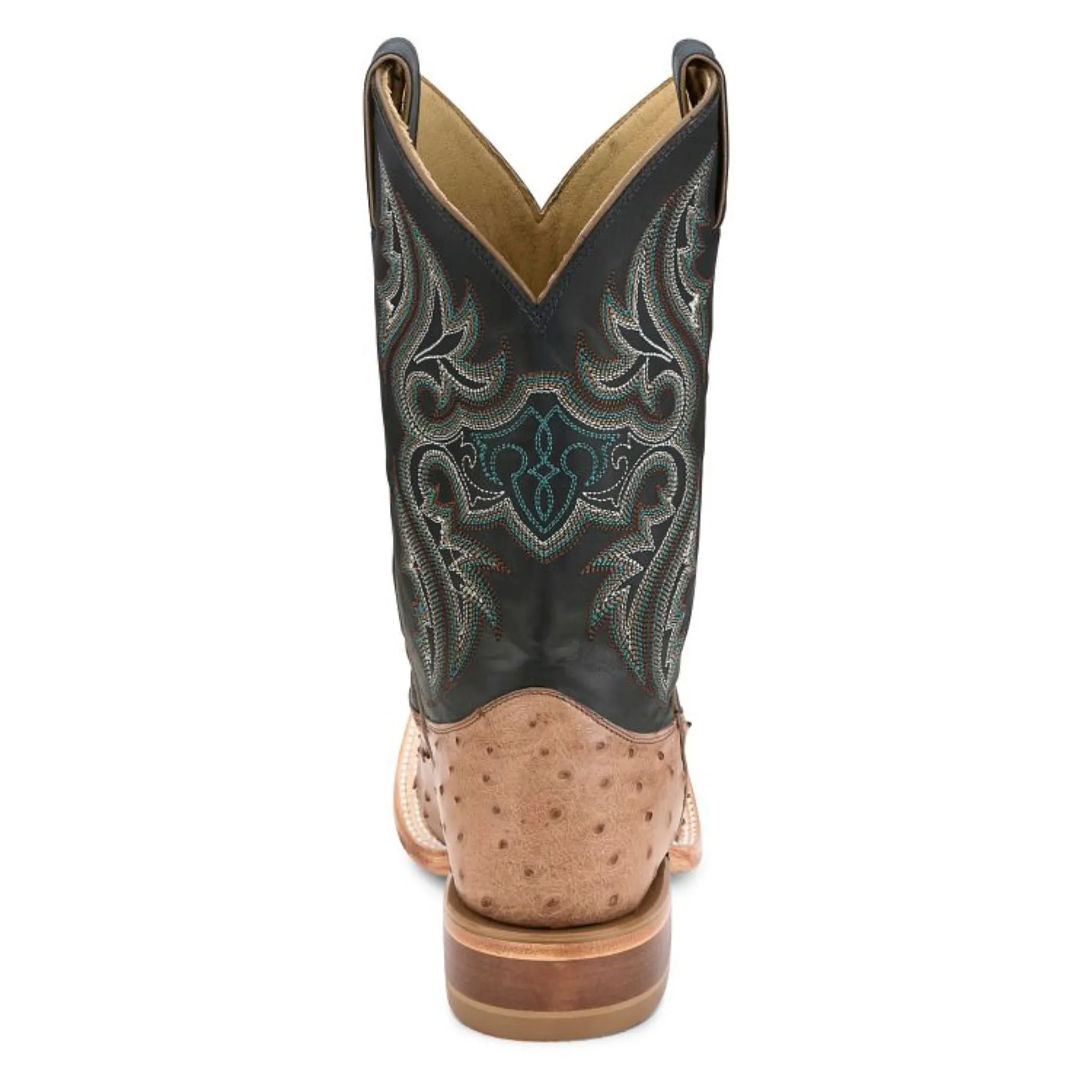 JUSTIN MEN'S MOSELEY 11" FULL QUILL OSTRICH WESTERN BOOT - JE5172