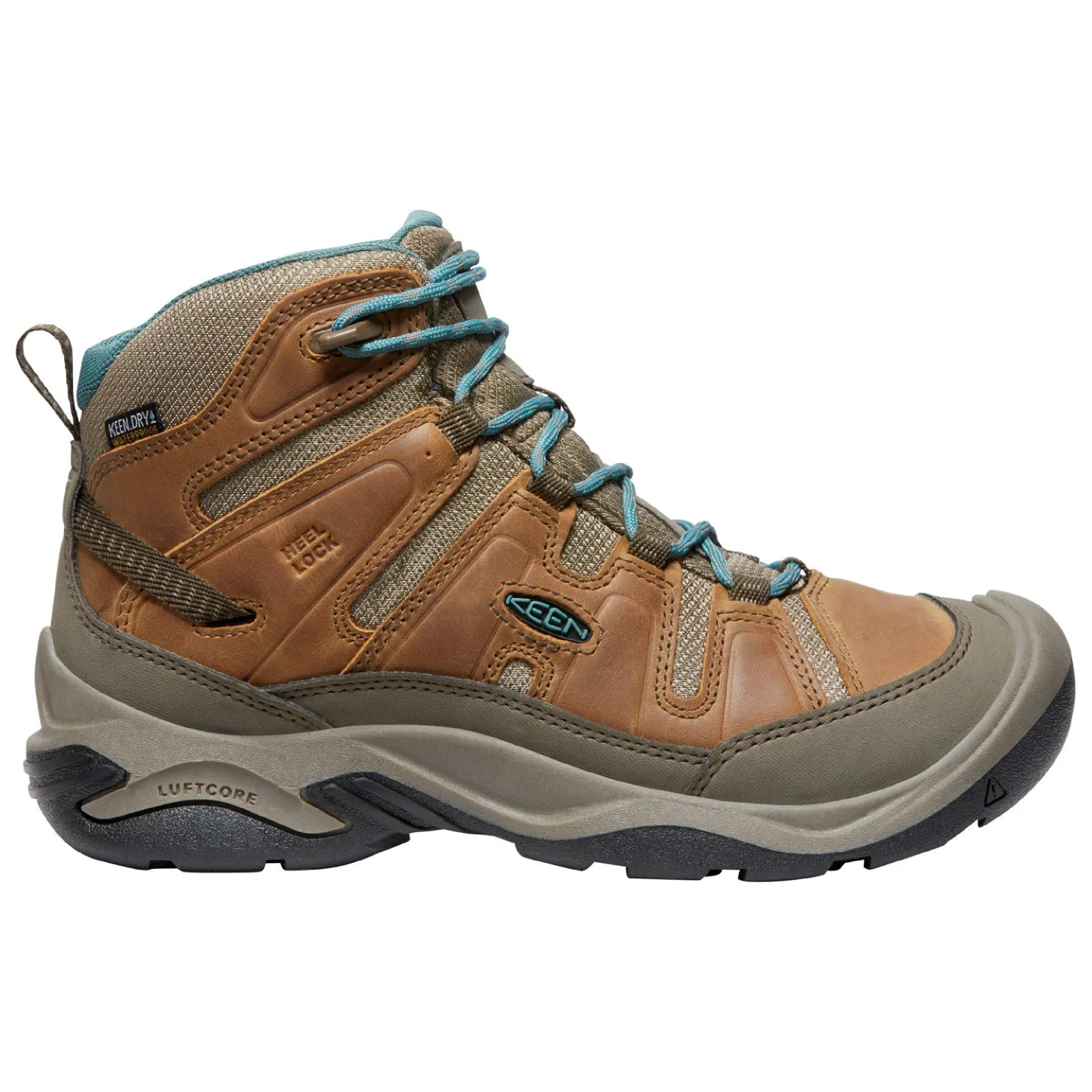 Keen Circadia Womens Walking Boots Coconut/North Atlantic