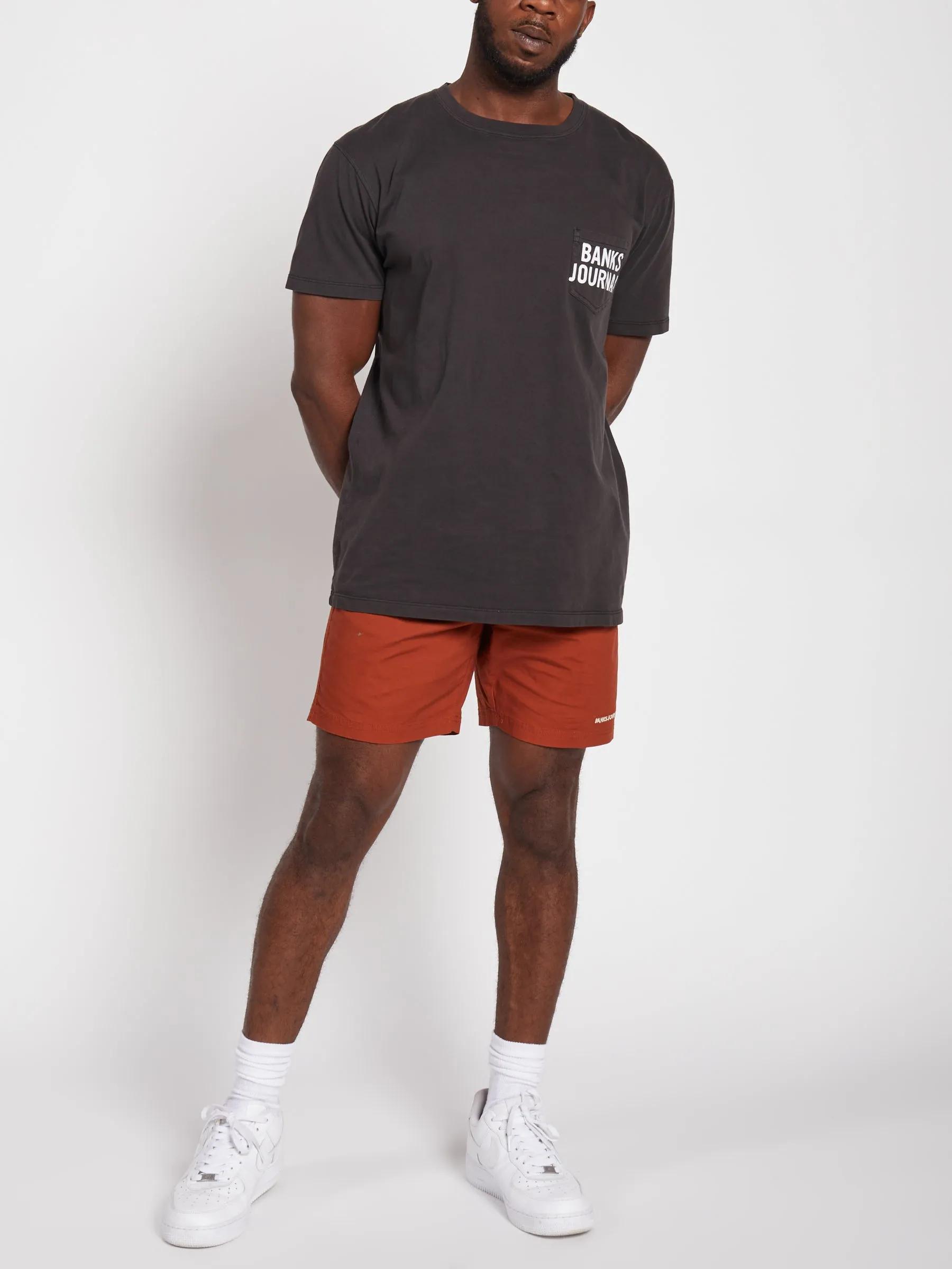 Label Twill Short