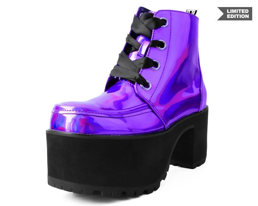 Lavender Iridescent Nosebleed Boot