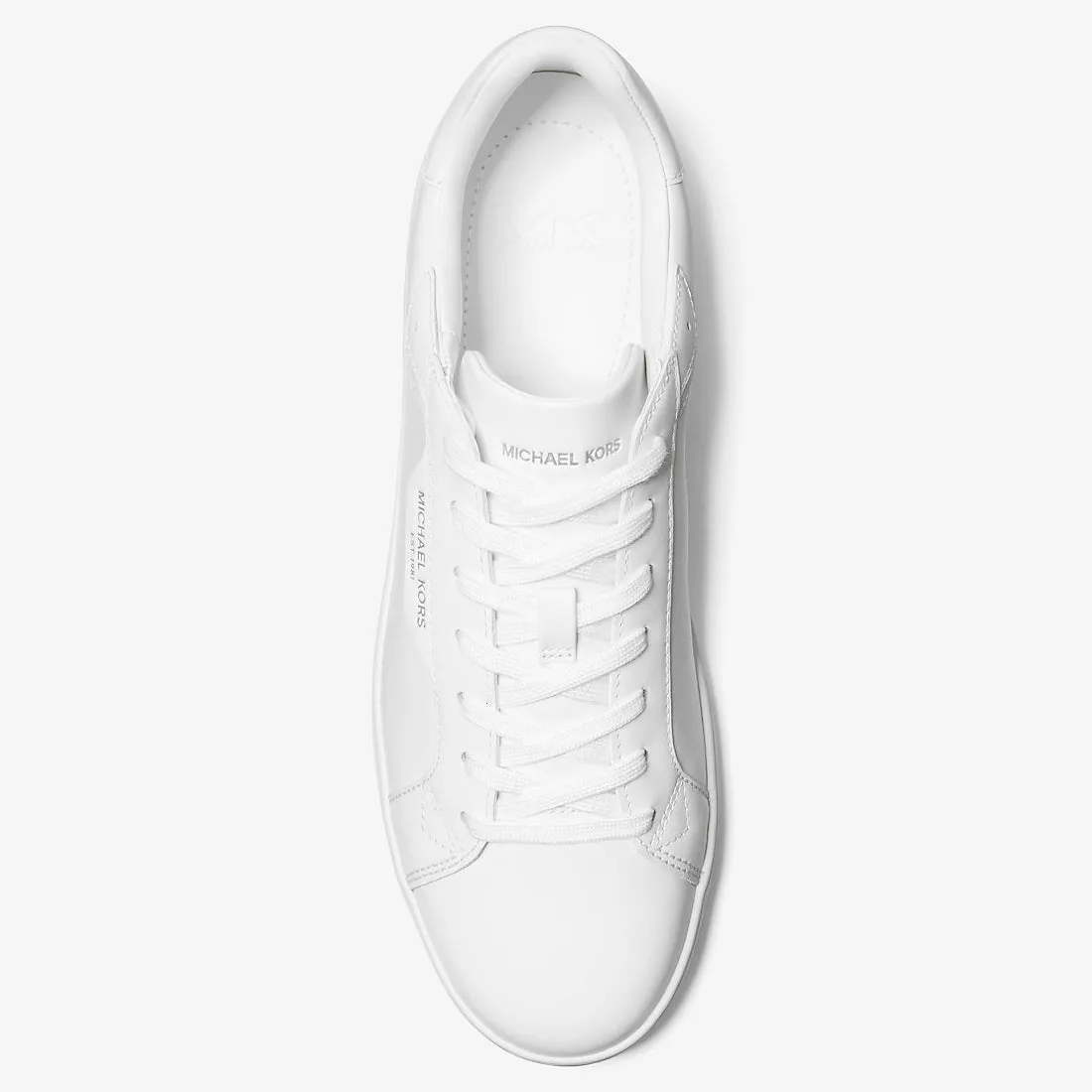 Michael Kors Keating Leather sneakers, white