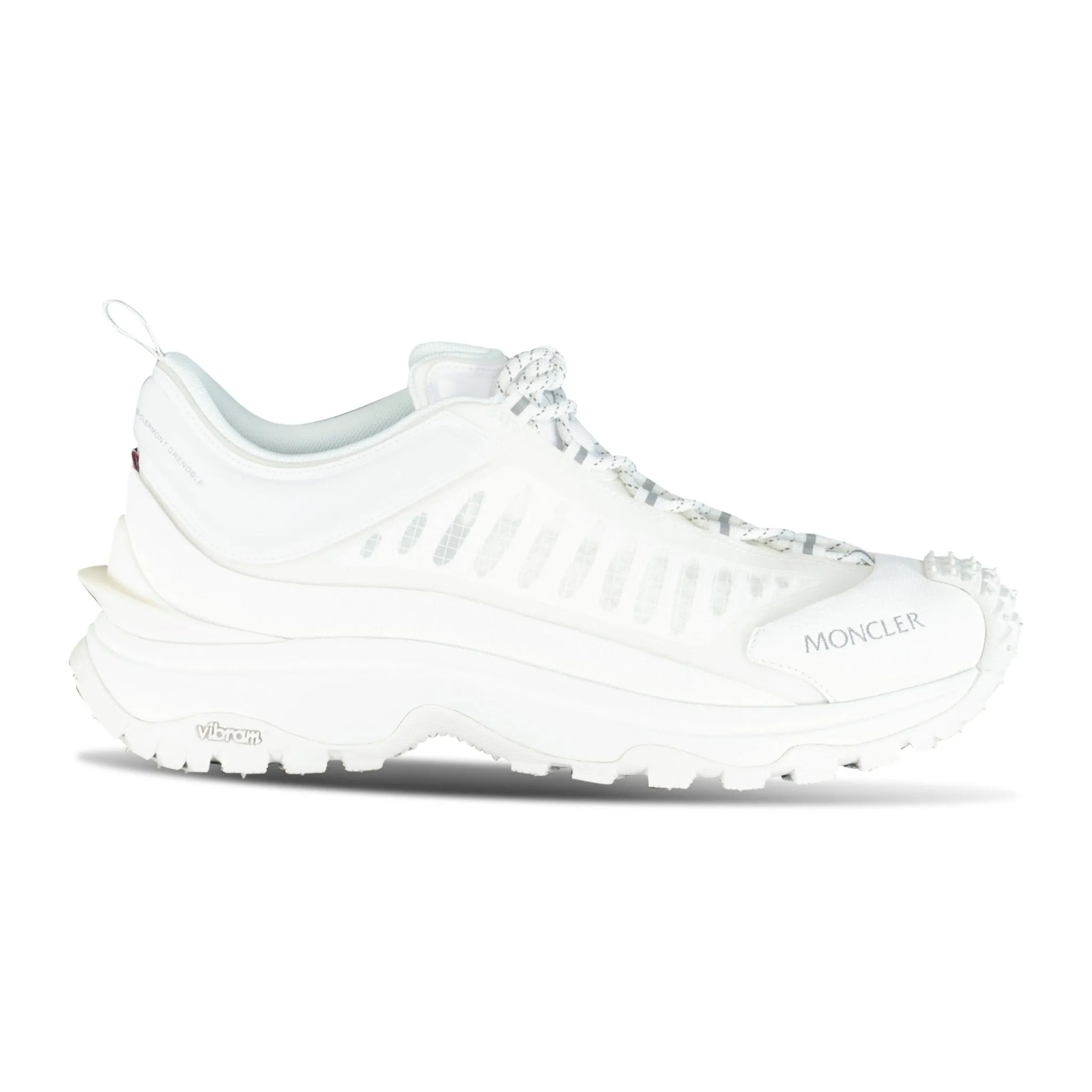 MONCLER TRAILGRIP LITE TRAINERS WHITE