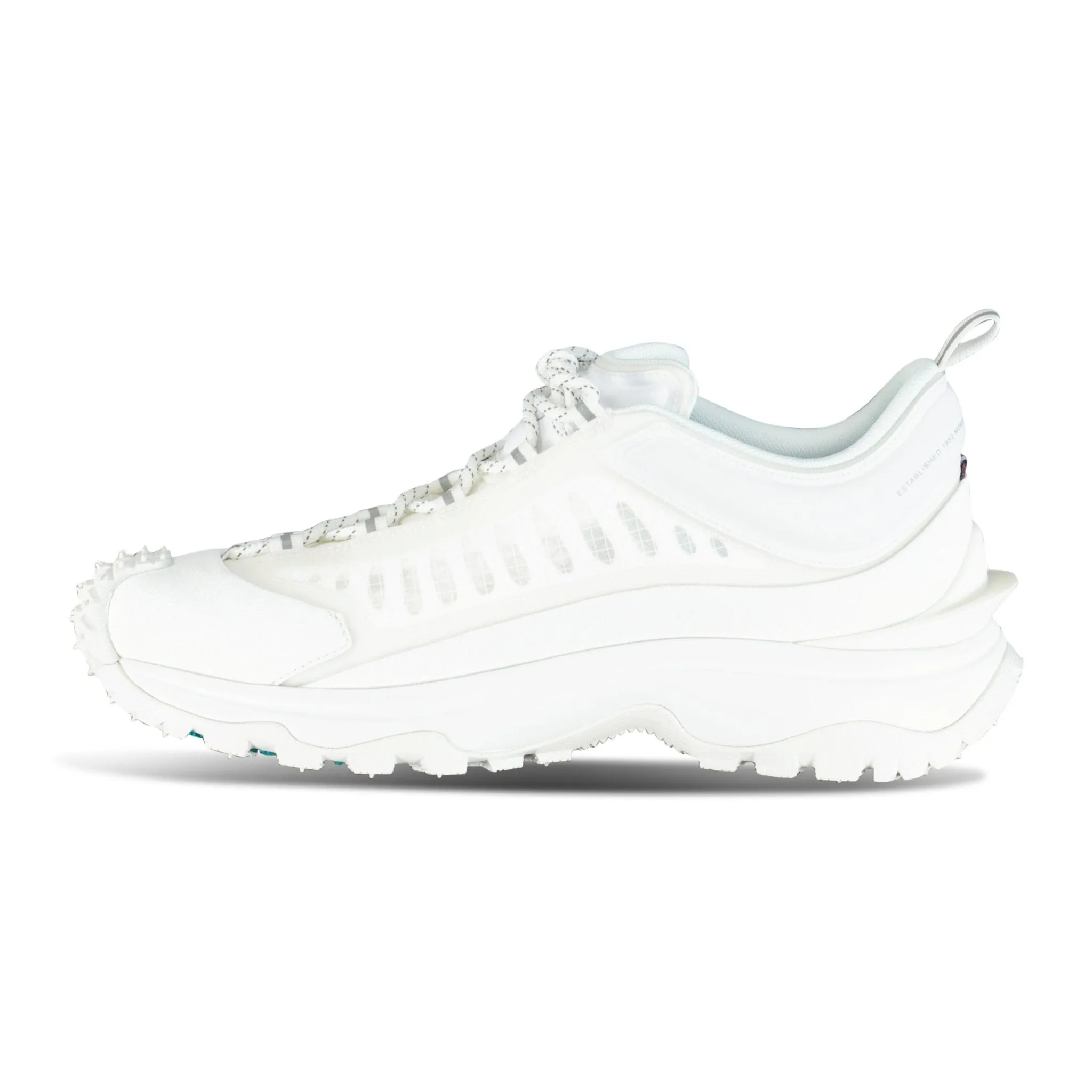 MONCLER TRAILGRIP LITE TRAINERS WHITE