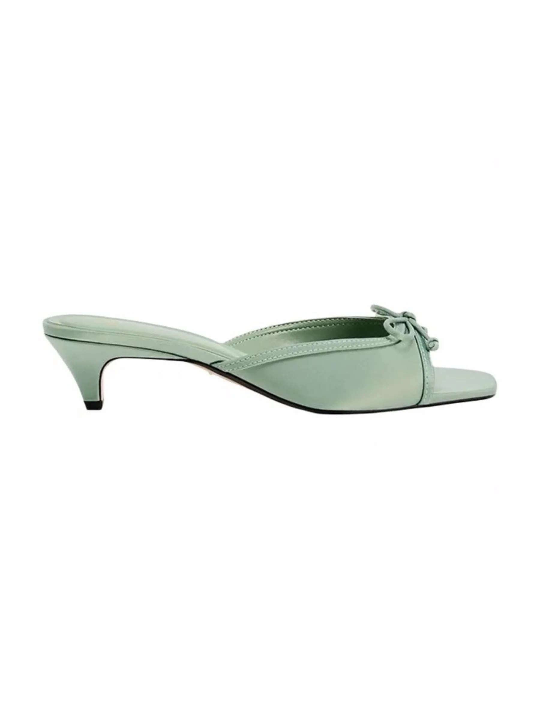 Nanise Bow Sandals in Green