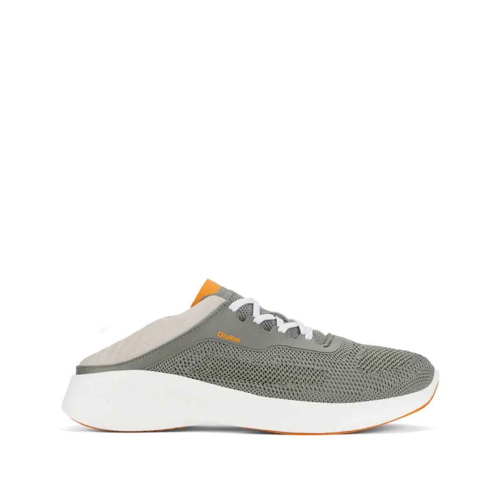 OluKai Men's Island Hopper Mesh Sneaker in Storm Grey