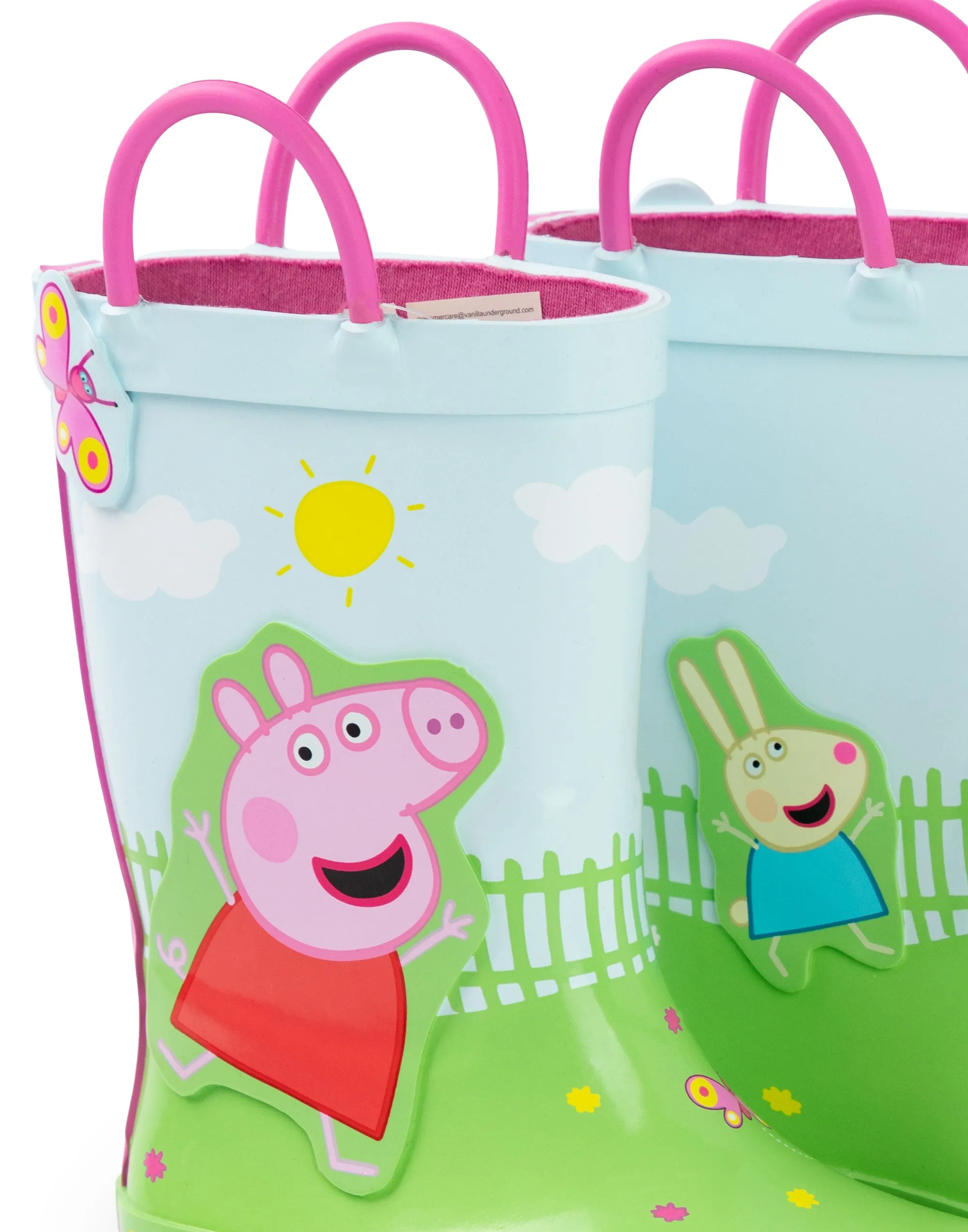 Peppa Pig Kids Wellington Boots with Handles