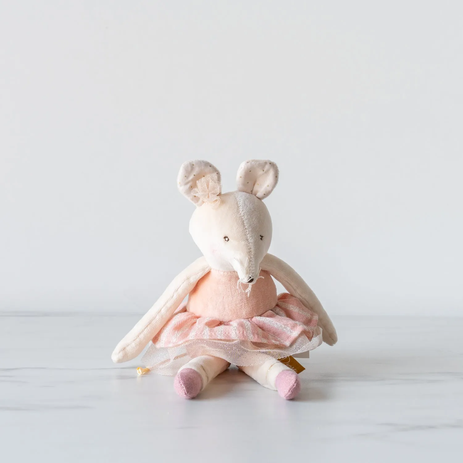 Pink Dress Mouse Doll