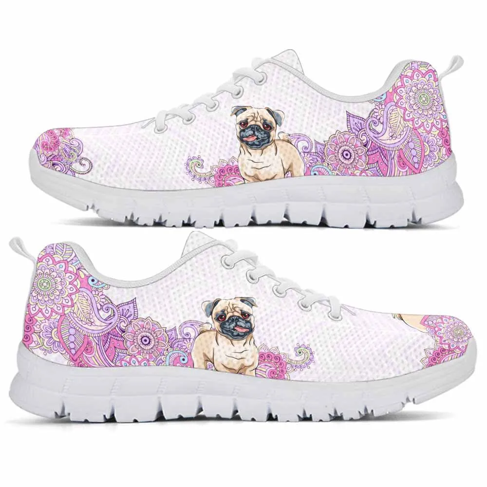 Pug Sneaker, Pug Dog Shoes For Men Women, Pug Shoes