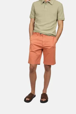 Relaxed Fit Clay Chino Short