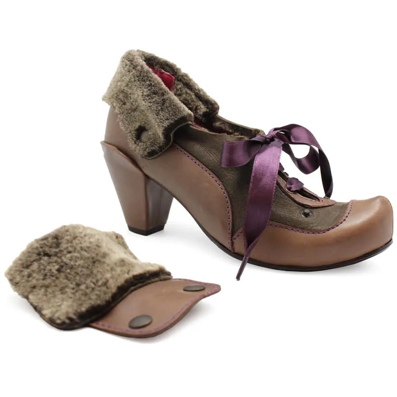 Souffle - Brown Sheepskin- LAST PAIR 36!