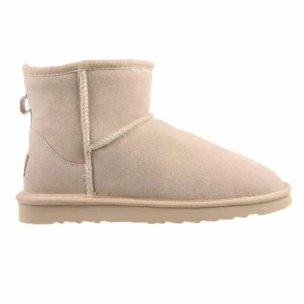 Ugg Boots Suede Womens Leather Sheepskin Grosby Jillaroo Chestnut Beige Slippers