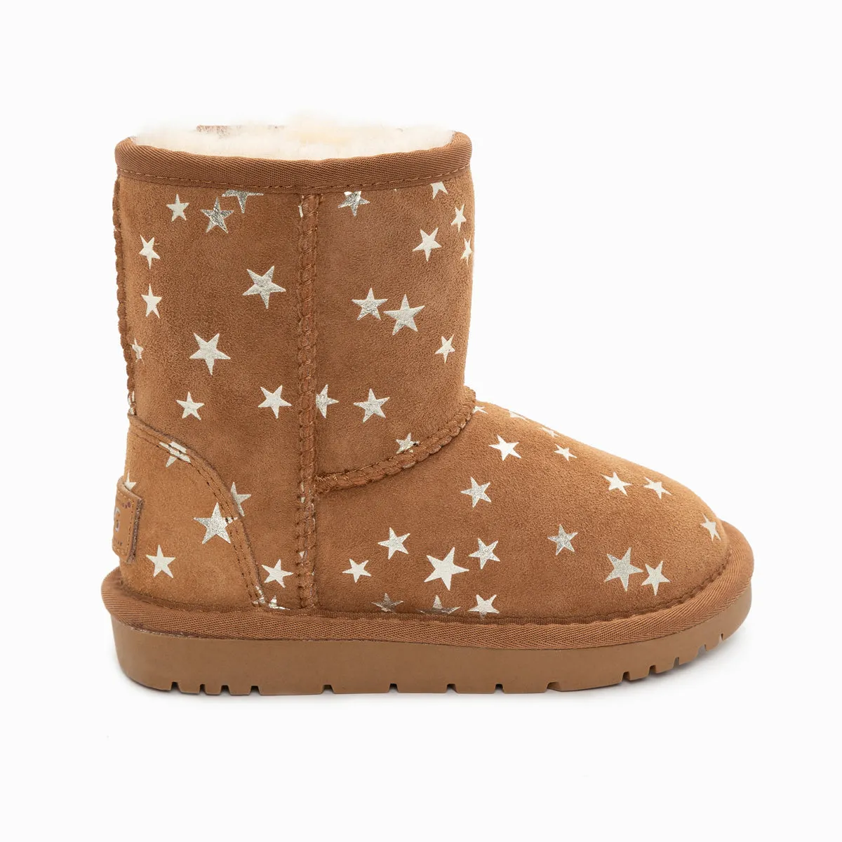 Ugg Kids Classic Stars Boots With Stars Print