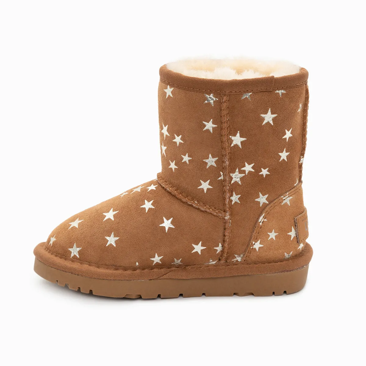 Ugg Kids Classic Stars Boots With Stars Print