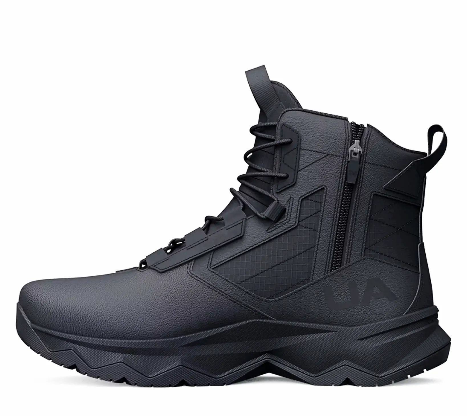 Under Armour Stellar G2 6" Side-Zip Black Tactical Boots