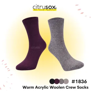 Warm Crew Acrylic Wool Socks